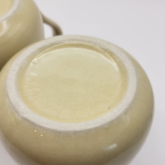 1970s Mug with Wheat and Flower Design. Stoneware. MADE IN JAPAN. - Picture 6 of 8